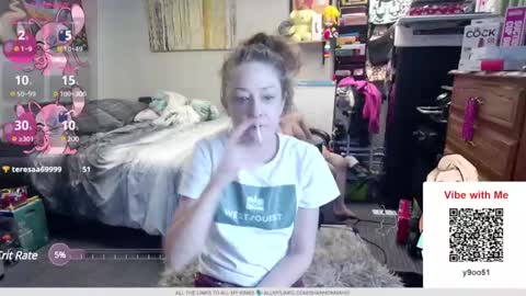 Snapshot of mariewaters chatting on 02.13.25 Marie Ann Waters online show from 02.13.25