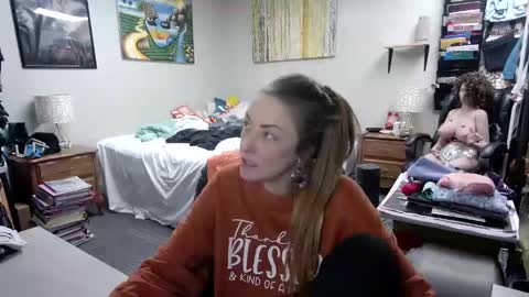 Snapshot of mariewaters chatting on 03.04.25 Marie Ann Waters online show from 03.04.25