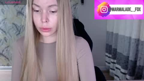 Snapshot of marmalade_fox chatting on 05.19.26 Marmalade Fox online show from 05.19.26