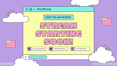 Mary Moody online show from 11.22.25