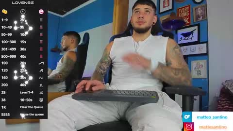 Snapshot of matteosantino chatting on 02.07.25 matteosantino online show from 02.07.25
