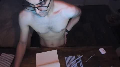 Snapshot of mechaf chatting on 11.02.25 Late Night Video Games Art online show from 11.02.25