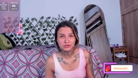 Snapshot of medussa13 chatting on 01.07.26 medussa13 online show from 01.07.26