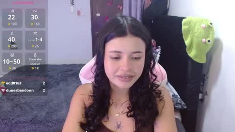 Snapshot of megan_ve chatting on 04.05.26 Carolina online show from 04.05.26