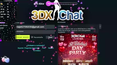 Snapshot of meganfantastic chatting on 02.16.26 Megan online show from 02.16.26