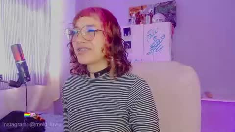 Snapshot of mel_dahlia chatting on 06.30.26 Melissa - - Please help me to reach 100 thumbs up online show from 06.30.26