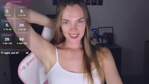 Snapshot of merry_dancers_ chatting on 01.27.25 Susan online show from 01.27.25