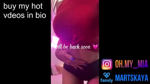 Mia Martskaya online show from 11.30.25