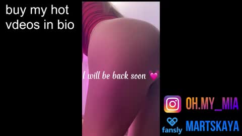 Mia Martskaya online show from 01.19.26