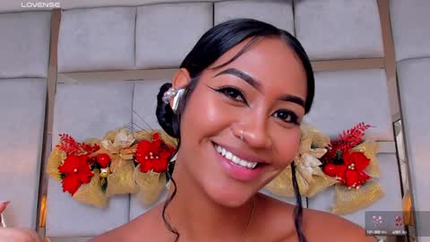 Snapshot of miaebony_ chatting on 12.17.24 Call me Mia online show from 12.17.24