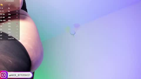 Snapshot of mich_bittersweet chatting on 01.24.25         online show from 01.24.25