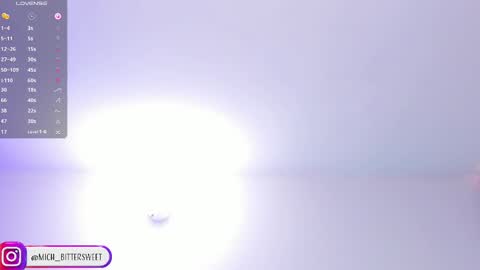 Snapshot of mich_bittersweet chatting on 02.09.25         online show from 02.09.25