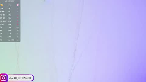 Snapshot of mich_bittersweet chatting on 03.11.25         online show from 03.11.25