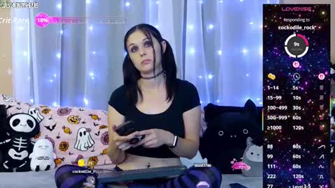 Snapshot of midnightpixie chatting on 09.30.25 Jenna Talia online show from 09.30.25