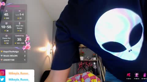 Mikeyla  online show from 12.09.24