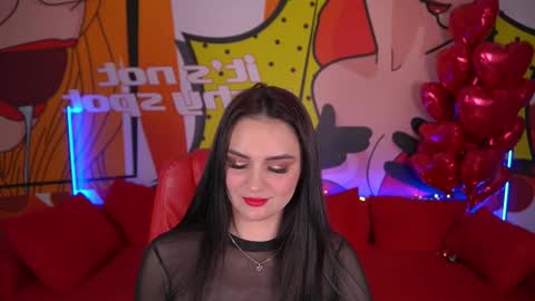 Snapshot of milashalovely chatting on 02.28.25 Milasha online show from 02.28.25