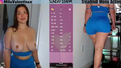Snapshot of milavalentinax chatting on 04.26.26 Mila Valentina online show from 04.26.26