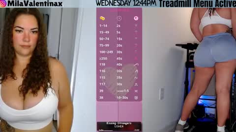 Snapshot of milavalentinax chatting on 04.29.26 Mila Valentina online show from 04.29.26