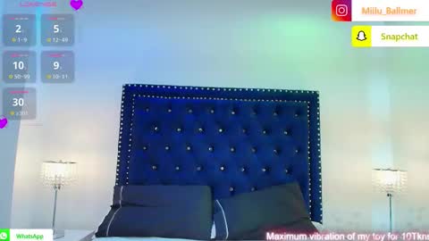 Milu ballmer  online show from 03.27.26