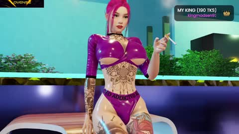 Snapshot of milu_verse chatting on 02.05.25 Milu online show from 02.05.25