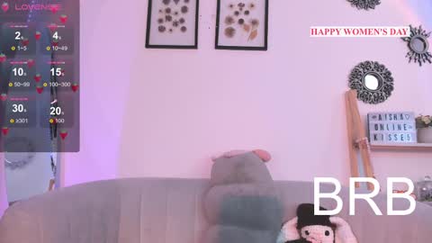 Aisha    birtthday show 15 noviembre online show from 03.10.25