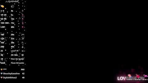 Miss Evelyn  online show from 01.09.25