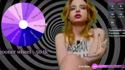 Snapshot of missslola chatting on 04.19.26 Misss Lola Angel online show from 04.19.26