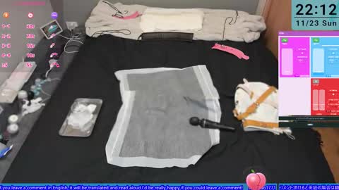 Snapshot of mkuo chatting on 11.23.25 mkuo online show from 11.23.25