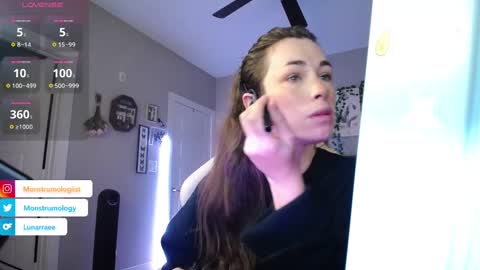 Snapshot of monstrumologist chatting on 12.11.24 Lydia Mooney online show from 12.11.24