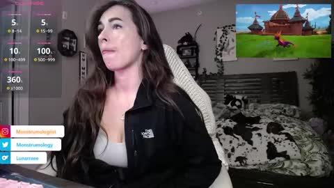 Snapshot of monstrumologist chatting on 12.13.24 Lydia Mooney online show from 12.13.24