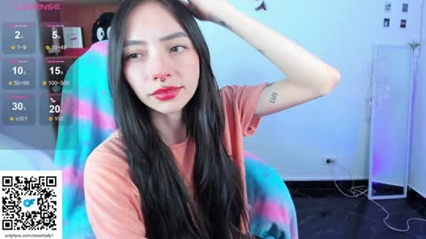 Snapshot of moonlady_ chatting on 01.24.25 MOON online show from 01.24.25