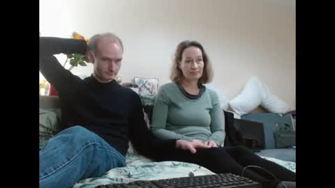 Snapshot of mrs_velvet_vixen_and_mr_stud chatting on 12.04.24 Mrs Velvet Vixen online show from 12.04.24