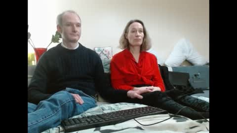 Snapshot of mrs_velvet_vixen_and_mr_stud chatting on 12.05.24 Mrs Velvet Vixen online show from 12.05.24