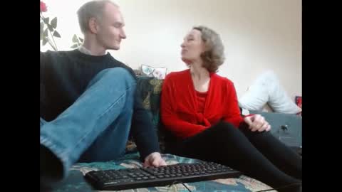 Snapshot of mrs_velvet_vixen_and_mr_stud chatting on 12.16.24 Mrs Velvet Vixen online show from 12.16.24