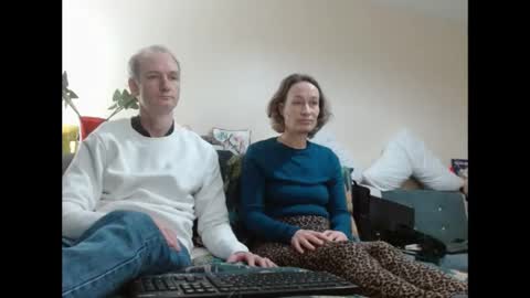 Snapshot of mrs_velvet_vixen_and_mr_stud chatting on 12.17.24 Mrs Velvet Vixen online show from 12.17.24