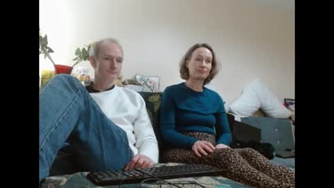 Snapshot of mrs_velvet_vixen_and_mr_stud chatting on 12.17.24 Mrs Velvet Vixen online show from 12.17.24