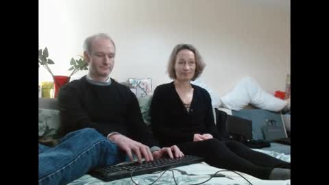 Snapshot of mrs_velvet_vixen_and_mr_stud chatting on 12.19.24 Mrs Velvet Vixen online show from 12.19.24