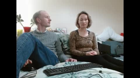 Snapshot of mrs_velvet_vixen_and_mr_stud chatting on 12.19.24 Mrs Velvet Vixen online show from 12.19.24