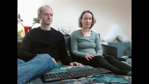 Snapshot of mrs_velvet_vixen_and_mr_stud chatting on 01.02.25 Mrs Velvet Vixen online show from 01.02.25