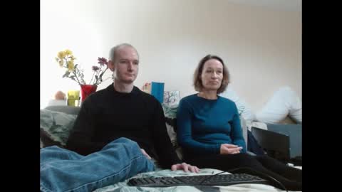 Snapshot of mrs_velvet_vixen_and_mr_stud chatting on 01.24.25 Mrs Velvet Vixen online show from 01.24.25