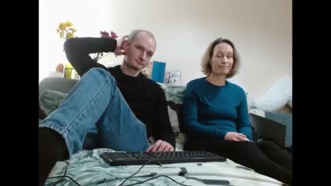 Snapshot of mrs_velvet_vixen_and_mr_stud chatting on 01.24.25 Mrs Velvet Vixen online show from 01.24.25