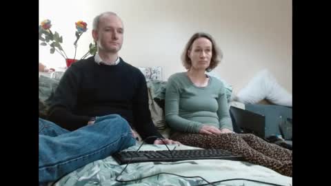 Snapshot of mrs_velvet_vixen_and_mr_stud chatting on 01.28.25 Mrs Velvet Vixen online show from 01.28.25