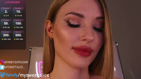 mysweetalice online show from 12.25.24