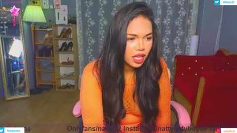 Snapshot of nattyladyboy chatting on 06.12.26 Natty online show from 06.12.26