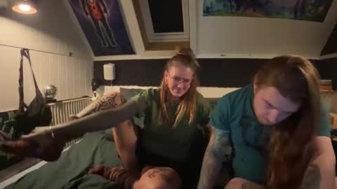 Snapshot of naughty_noisy_neighbors chatting on 10.12.25 Freyja and Baldur online show from 10.12.25