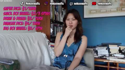 Snapshot of nekoxwaifu chatting on 03.27.26 nekoxwaifu online show from 03.27.26