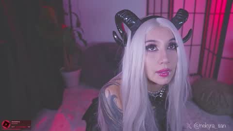 Snapshot of nekyra_san chatting on 10.29.25 Mely Birthday party saturday night BYO online show from 10.29.25