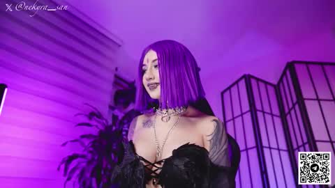 Snapshot of nekyra_san chatting on 02.14.26 Mely Birthday party saturday night BYO online show from 02.14.26