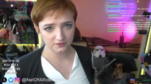 Snapshot of nelparker chatting on 05.07.26 Nel Parker online show from 05.07.26