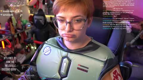 Snapshot of nelparker chatting on 05.22.26 Nel Parker online show from 05.22.26